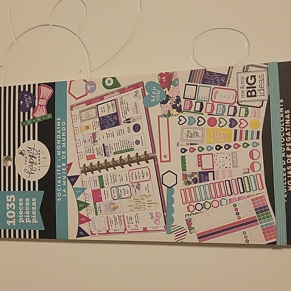 Happy Planner Sticker Book - Socialite